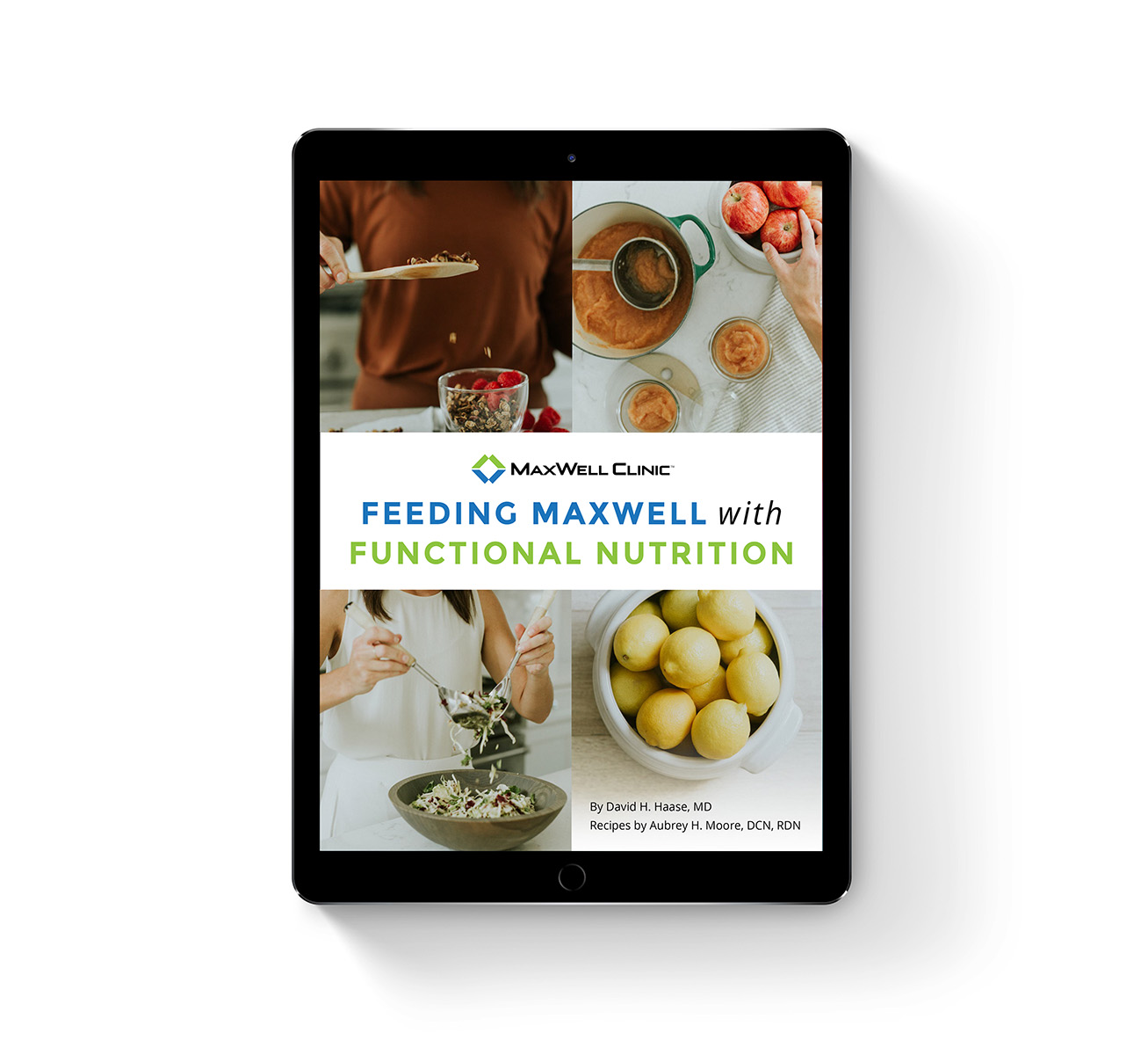 "Feeding MaxWell with Functional Nutrition" e-book cover
