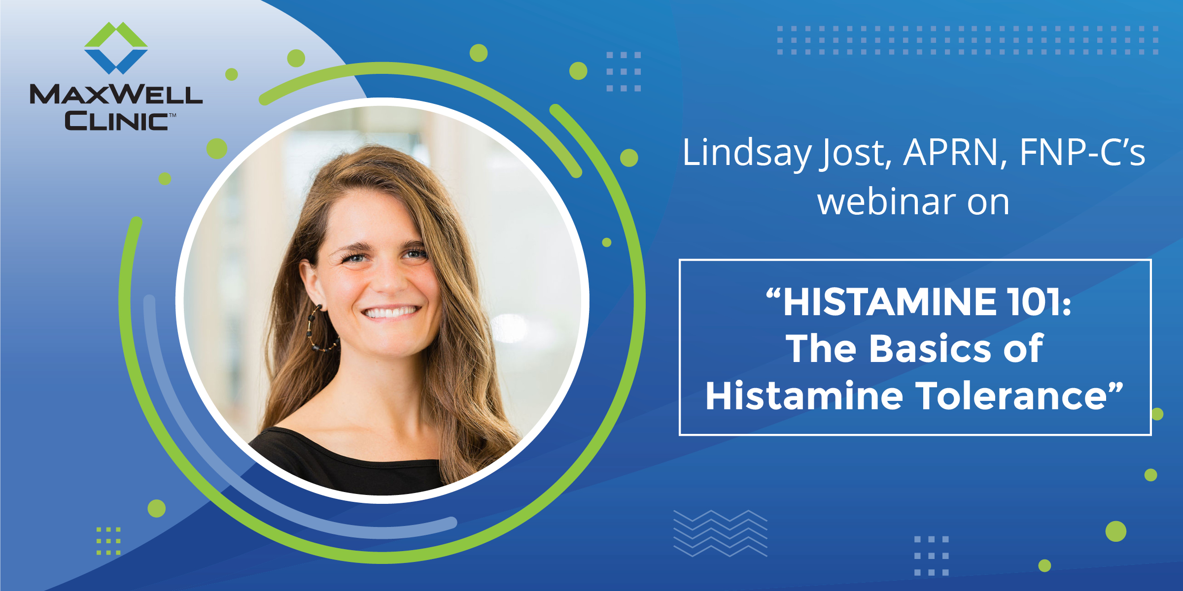 Histamine 101: The Basics of Histamine Intolerance with Lindsay Jost, APRN, FNC-P