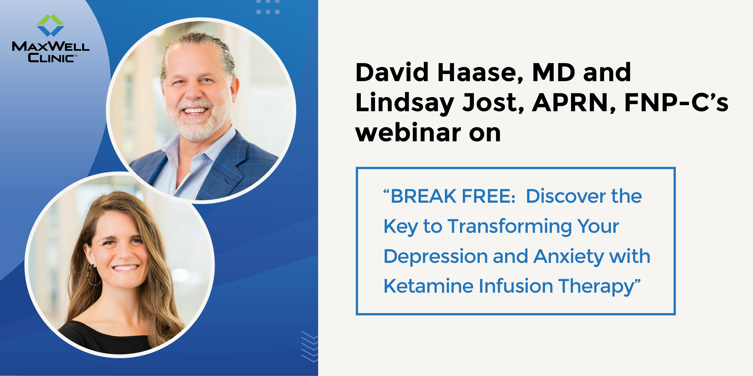Break Free: Discover the Key to Transforming Your Depression and Anxiety with Ketamine Infusion Therapy